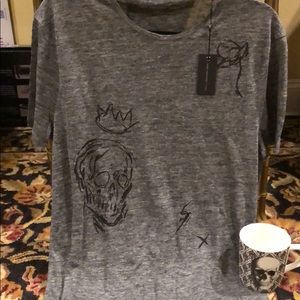 JOHN Varvatos skull shirt